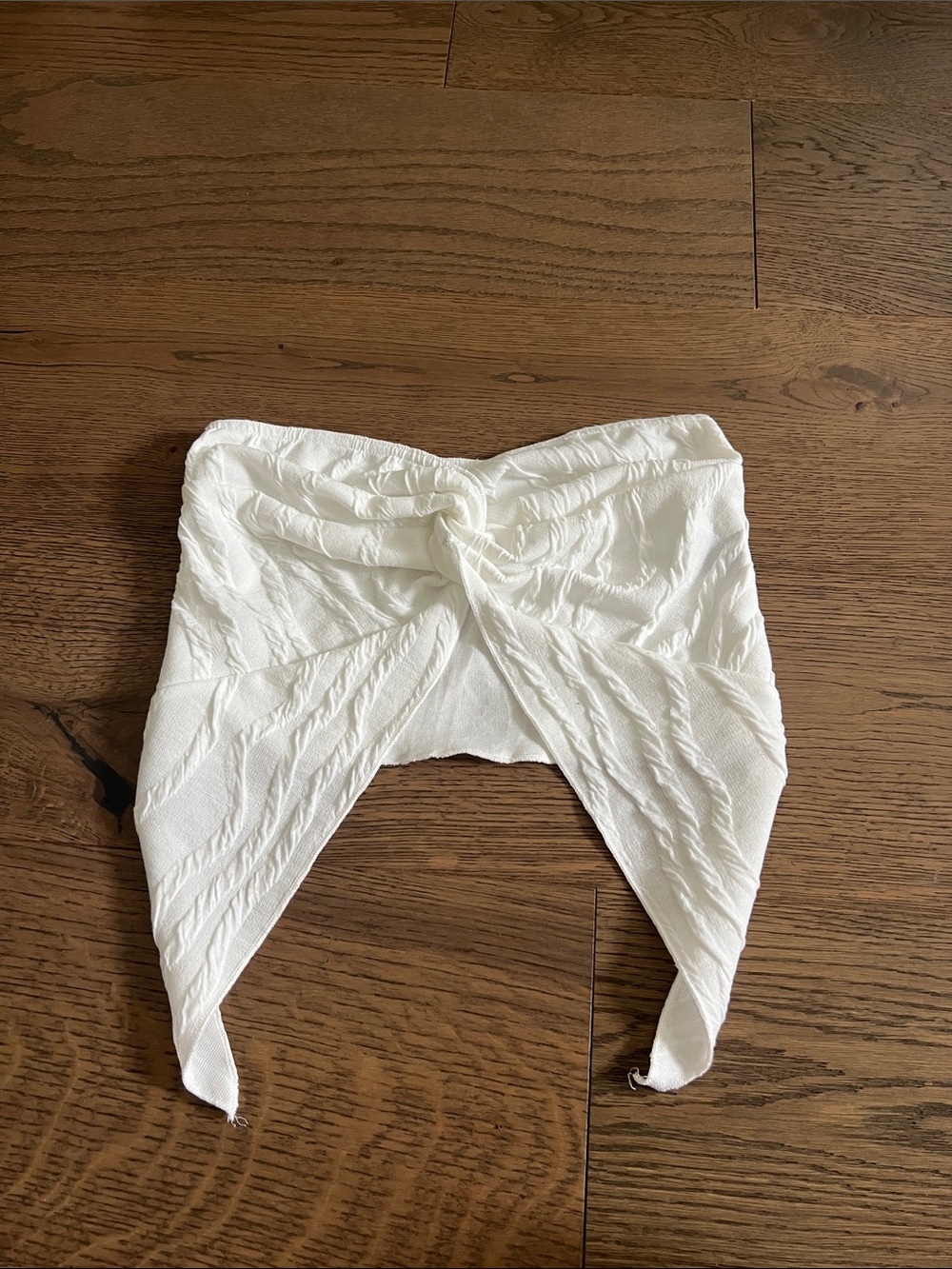 SHEIN White Knotted bandeau
